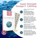 Healthspan Super Strength Omega 3 1200mg 60 Capsules - Image 7