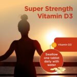 Healthspan Super Strength Vitamin D3 25µg 60 Tablets - Image 4