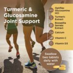 Healthspan Turmeric & Glucosamine Joint Support 60 Tablets - Image 6