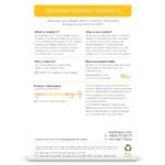 Healthspan Vitamin C Sustained Release 500mg 90 Tablets - Image 7