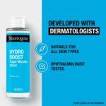 Neutrogena Hydro Boost Triple Micellar Water 400ml - Image 10