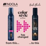 Indola Colour Style Mousse Dark Blonde 200ml - Image 4