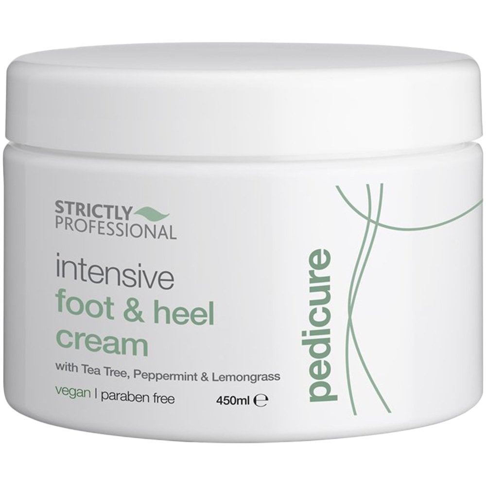 intensive-foot-heel-cream-with-tea-tree-peppermint-lemongrass-450ml-p32102-88653_image.jpg Strictly Professional Intensive Foot & Heel Cream 450ml - Image 1