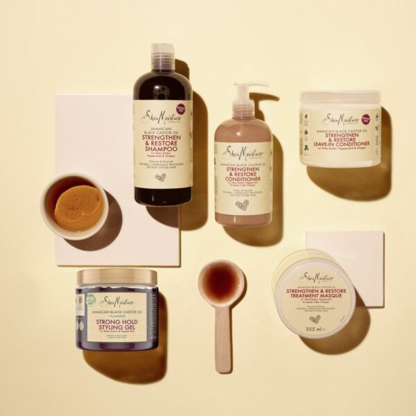 Shea Moisture Jamaican Black Castor Oil & Flaxseed Strong Hold Styling Gel 431ml