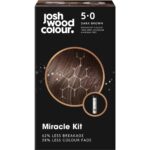 Josh Wood Colour 5.0 Dark Brown Colour Miracle Permanent Colour Kit - Image 2