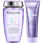 Kérastase Blond Absolu Bain Lumiere Hydrating Illuminating Shampoo 250ml & Cicaflash Treatment 250ml Twin - Image 4