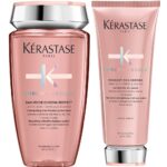 Kérastase Chroma Absolu Bain Riche Chroma Respect Nourishing Protective Shampoo 250ml & Cica Chroma Anti-Porosity Strengthening Conditioner 200ml Twin - Image 2