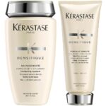 Kérastase Densifique Bain Densite Bodifying Shampoo 250ml & Fondant Densite Bodifying Care 200ml Twin - Image 4