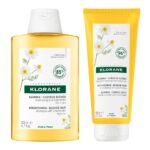 Klorane Brightening Chamomile Shampoo & Conditioner Twin 2 x 200ml - Image 2