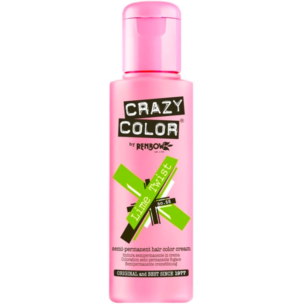 lime-twist-hair-dye-100ml-p10818-21885_image.jpg Crazy Colour Lime Twist Hair Dye 100ml - Image 1