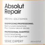L'Oreal Professionnel Serie Expert Absolut Repair Protein + Gold Quinoa Instant Resurfacing Shampoo 1500ml