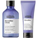 L'Oreal Professionnel Serie Expert Blondifier Gloss Resurfacing + Illuminating Shampoo 300ml & Conditioner 200ml Twin - Image 4