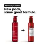 L'Oreal Professionnel Serie Expert Blow-Dry Fluidifier 10-in-1 Multi-Benefit Thermo-Reactive Leave-In Treatment Cream 150ml - Image 8