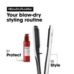 L'Oreal Professionnel Serie Expert Blow-Dry Fluidifier 10-in-1 Multi-Benefit Thermo-Reactive Leave-In Treatment Cream 150ml - Image 3