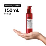 L'Oreal Professionnel Serie Expert Blow-Dry Fluidifier 10-in-1 Multi-Benefit Thermo-Reactive Leave-In Treatment Cream 150ml