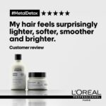 L'Oreal Professionnel Serie Expert Metal Detox Anti-Metal Cleansing Cream Shampoo 1500ml & Mask 500ml Twin - Image 2