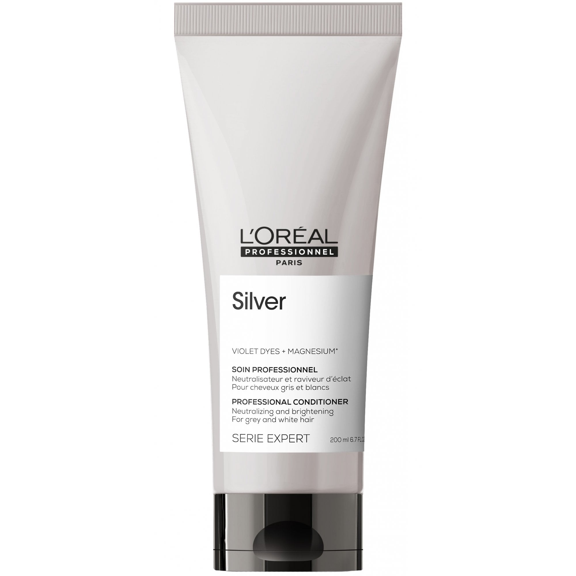 loreal-professionnel-serie-expert-silver-neutralising-brightening-conditioner-200ml-p13827-50095_zoom.jpg L'Oreal Professionnel Serie Expert Silver Neutralising + Brightening Conditioner 200ml - Image 1