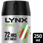 Lynx XXL Africa 72h Anti-Perspirant Deodorant Spray 250ml - Image 3