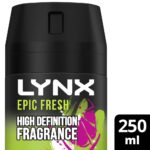 Lynx XXL Epic Fresh 48h Grapefruit & Tropical Pineapple Deodorant Body Spray 250ml - Image 5