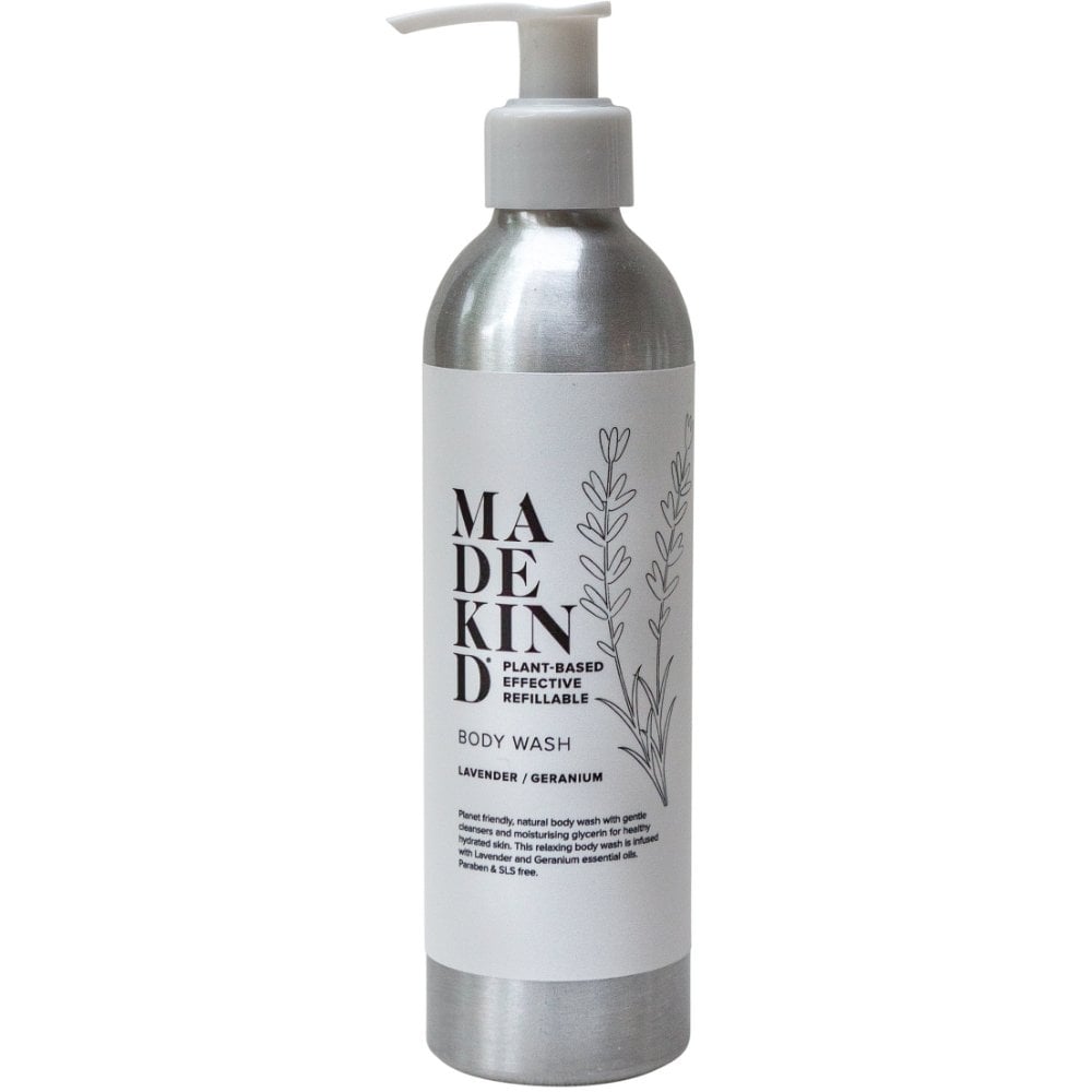 madekind-eco-friendly-natural-body-wash-with-lavender-geranium-oils-250ml-p36476-113289_image.jpg MadeKind Eco Friendly Natural Body Wash with Lavender & Geranium Oils 250ml - Image 1