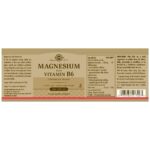 Solgar Magnesium With Vitamin B6 100 Tablets