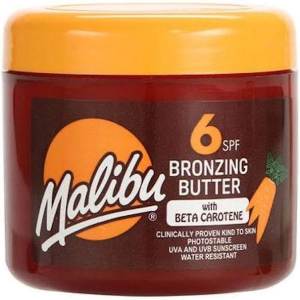 malibu-bronzing-butter-spf6-with-beta-carotene-300ml-p35580-107588_image.jpg Malibu Bronzing Butter SPF6 300ml - Image 1