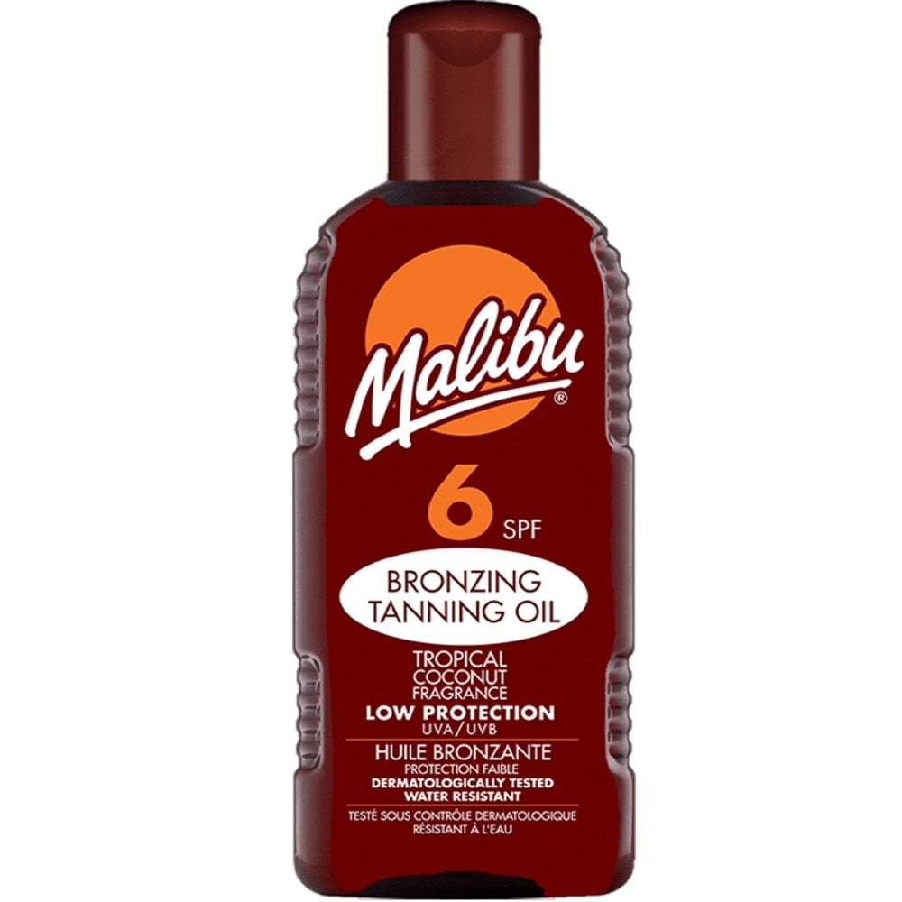 malibu-bronzing-tanning-oil-spf6-200ml-p20880-43762_image.jpg Malibu Bronzing Tanning Oil SPF6 200ml - Image 1