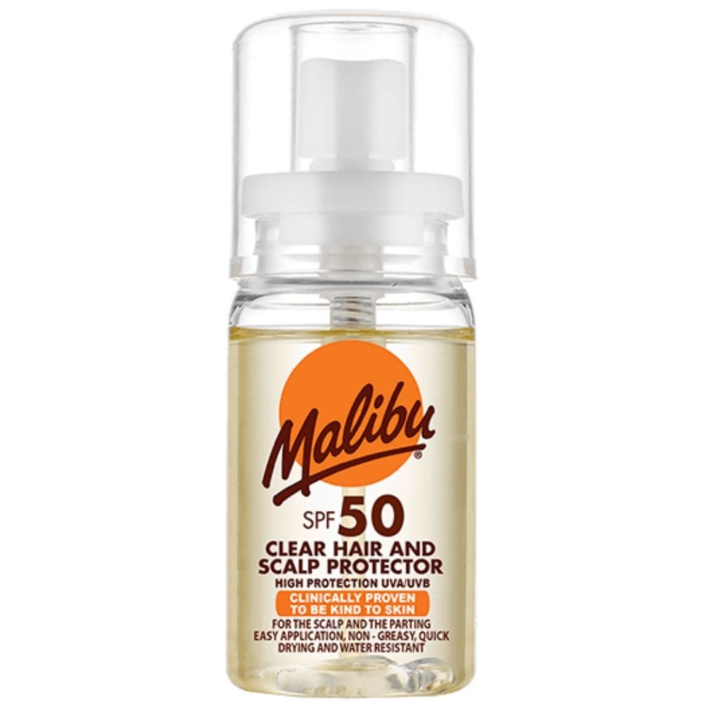 malibu-clear-hair-scalp-protector-spf50-50ml-p35585-107593_image.jpg Malibu Clear Hair & Scalp Protector SPF50 50ml - Image 1