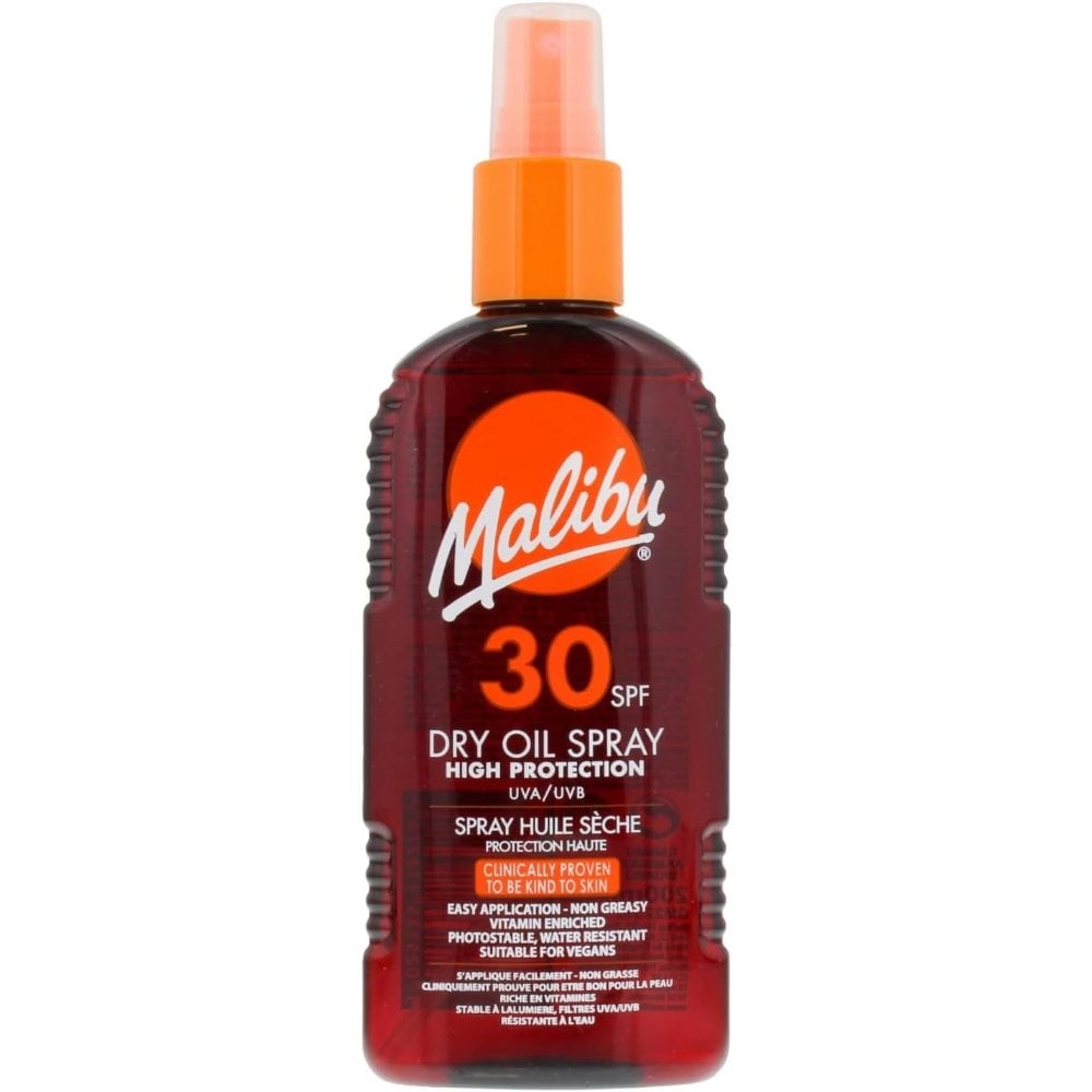 malibu-dry-oil-spray-spf30-100ml-p35576-107922_image.jpg Malibu Dry Oil Spray SPF30 100ml - Image 1