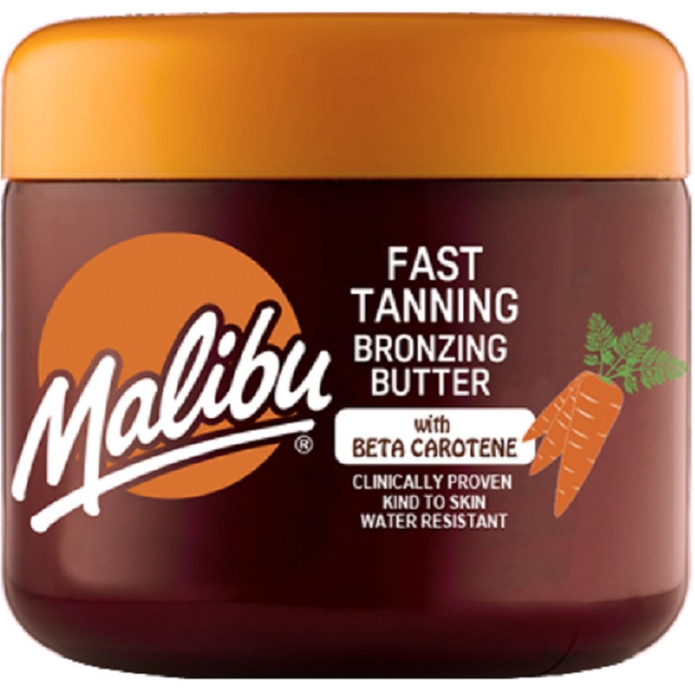 malibu-fast-tanning-bronzing-butter-with-beta-carotene-300ml-p20897-43779_image.jpg Malibu Fast Tanning Bronzing Butter 300ml - Image 1