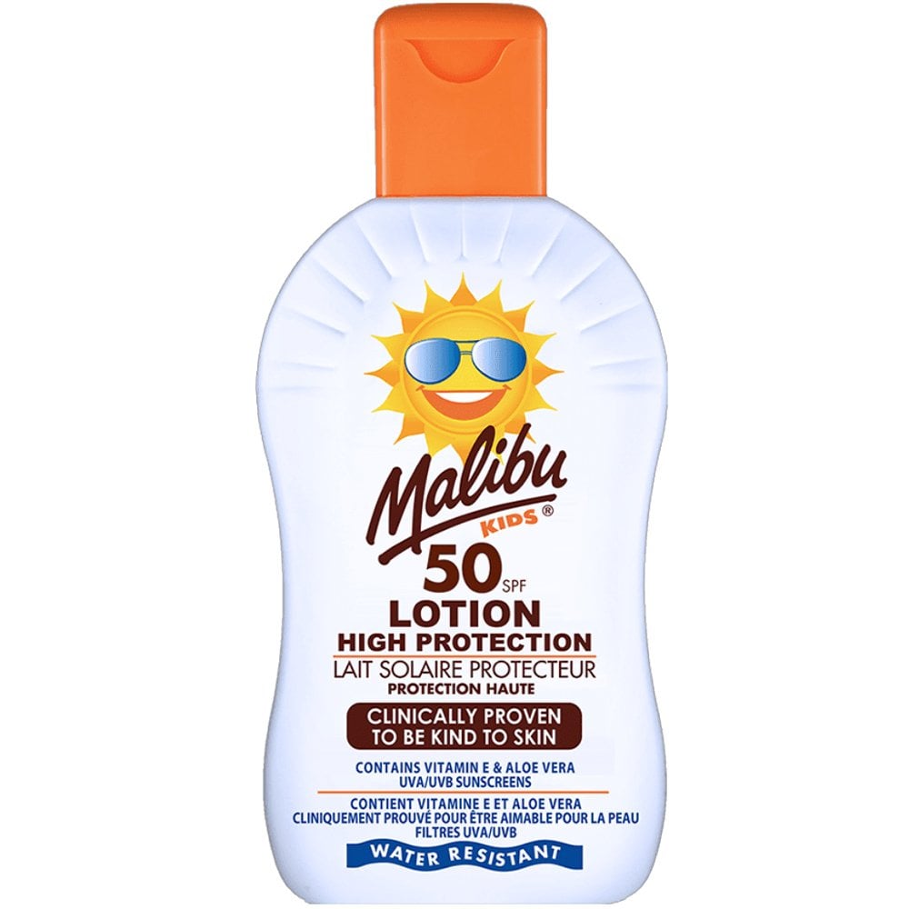 malibu-high-protection-water-resistant-lotion-for-kids-spf50-200ml-p20865-43747_image.jpg Malibu Kids Water Resistant Lotion SPF50 200ml - Image 1