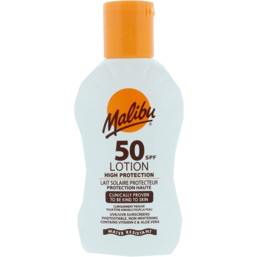 malibu-lotion-spf50-100ml-p35568-114072_image.jpg Malibu Lotion SPF50 100ml - Image 1