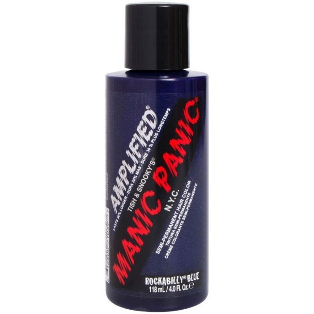 manic-panic-amplified-semi-permanent-hair-colour-rockabilly-blue-118ml-p36019-110021_image.jpg Manic Panic Amplified Semi Permanent Hair Colour Rockabilly Blue 118ml - Image 1