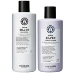Maria Nila Sheer Silver Boosting Shampoo 350ml & Conditioner 300ml Twin - Image 3