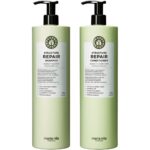 Maria Nila Structure Repairing Shampoo & Conditioner Twin 2 x 1000ml - Image 3
