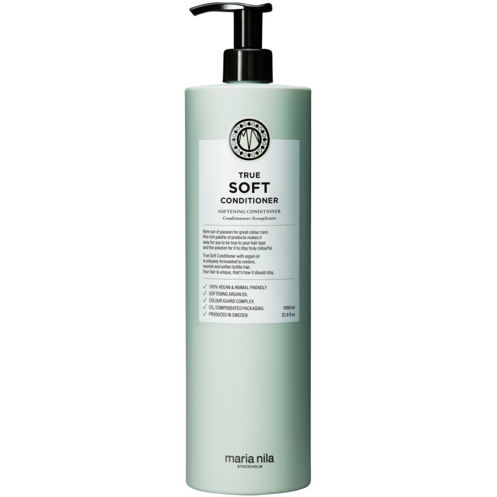 maria-nila-true-soft-softening-conditioner-with-argan-oil-for-dry-frizzy-hair-1000ml-p34105-99337_image.jpg Maria Nila True Soft Softening Conditioner 1000ml - Image 1