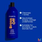 Matrix Total Results Brass Off Blue Shampoo 1000ml - Image 6