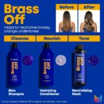 Matrix Total Results Brass Off Blue Shampoo 1000ml - Image 4
