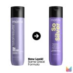 Matrix Total Results So Silver Purple Toning Shampoo 300ml - Image 3