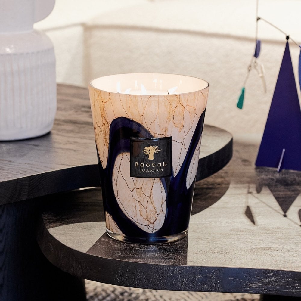 maxi-max-stones-lazuli-candle-p37287-117085_image.jpg Baobab Collection Maxi Max Stones Lazuli Candle - Image 1