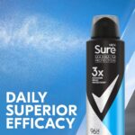 Sure Men Maximum Protection 96h Clean Scent Anti-Perspirant Deodorant Spray 150ml - Image 6
