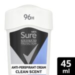 Sure Men Maximum Protection 96h Clean Scent Anti-Perspirant Deodorant Stick 45ml - Image 7