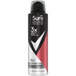 Sure Men Maximum Protection 96h Sport Active Anti-Perspirant Deodorant Spray 150ml - Image 3
