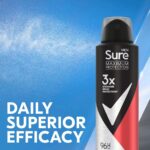 Sure Men Maximum Protection 96h Sport Active Anti-Perspirant Deodorant Spray 150ml - Image 6