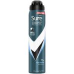 Sure Men Nonstop Protection 72h Invisible Ice Fresh Anti-Perspirant Deodorant Spray 250ml - Image 7