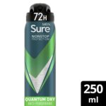 Sure Men Nonstop Protection 72h Quantum Dry Anti-Perspirant Deodorant Spray 250ml - Image 6