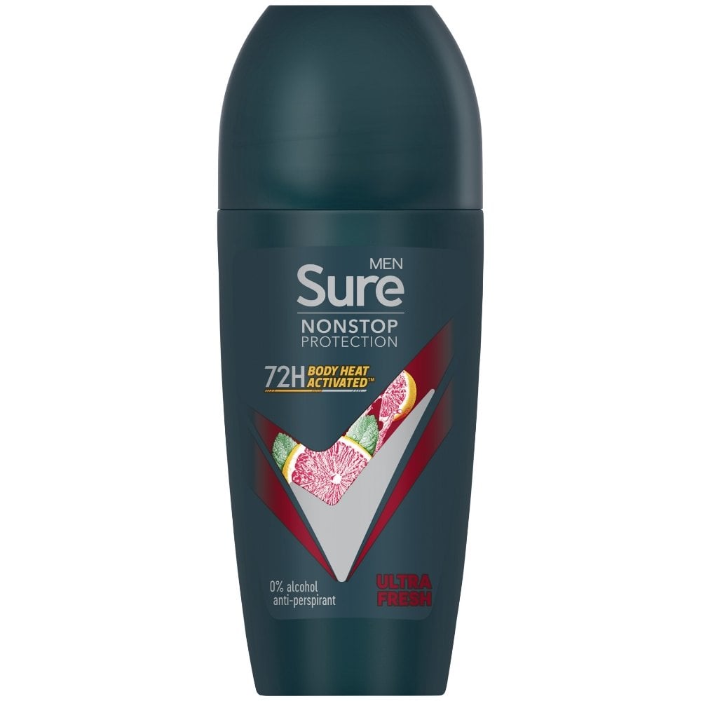men-nonstop-protection-72h-ultra-fresh-anti-perspirant-deodorant-roll-on-50ml-p38602-123207_image.jpg Sure Men Nonstop Protection 72h Ultra Fresh Anti-Perspirant Deodorant Roll-On 50ml - Image 1