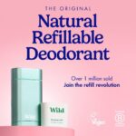 Wild Men's Cotton & Sea Salt Deodorant Refill 40g - Image 5