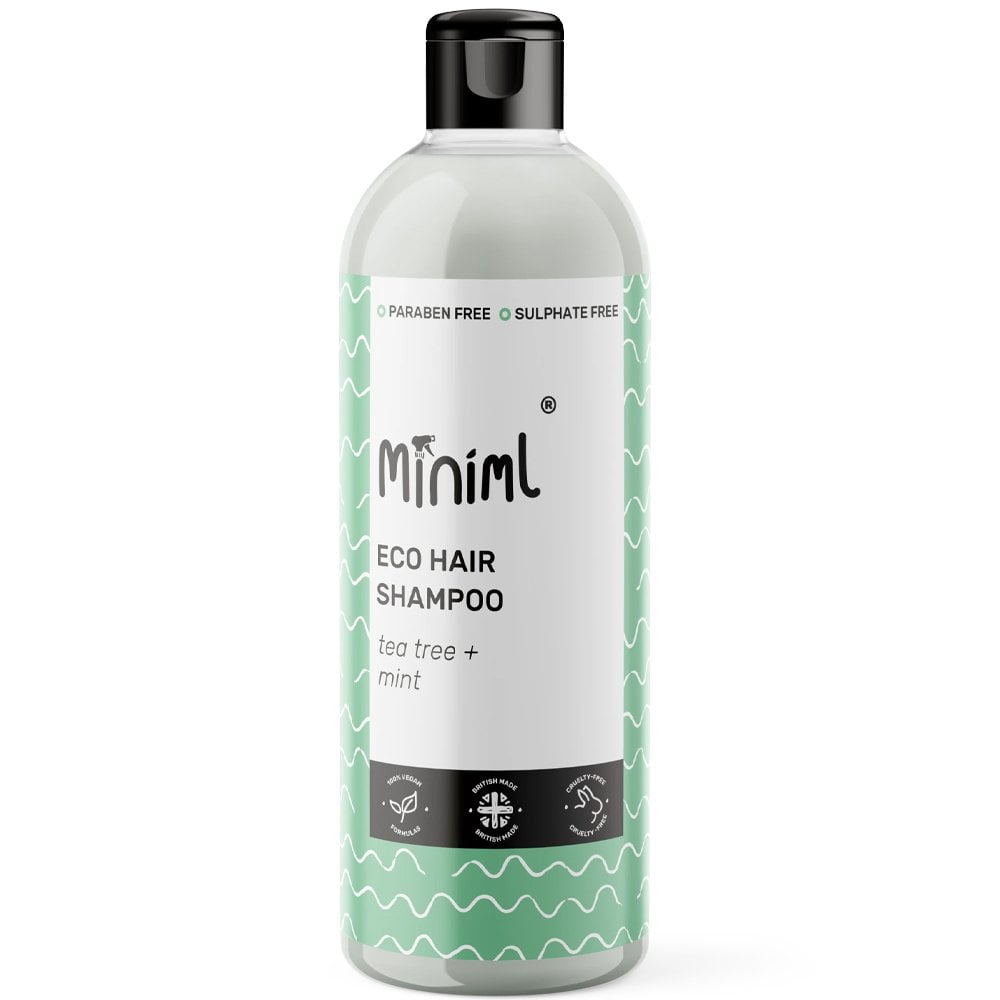 miniml-eco-friendly-hair-shampoo-tea-tree-mint-500ml-flip-lid-p24986-57546_image.jpg Miniml Eco-Friendly Hair Shampoo Tea Tree + Mint 500ml Flip Lid - Image 1