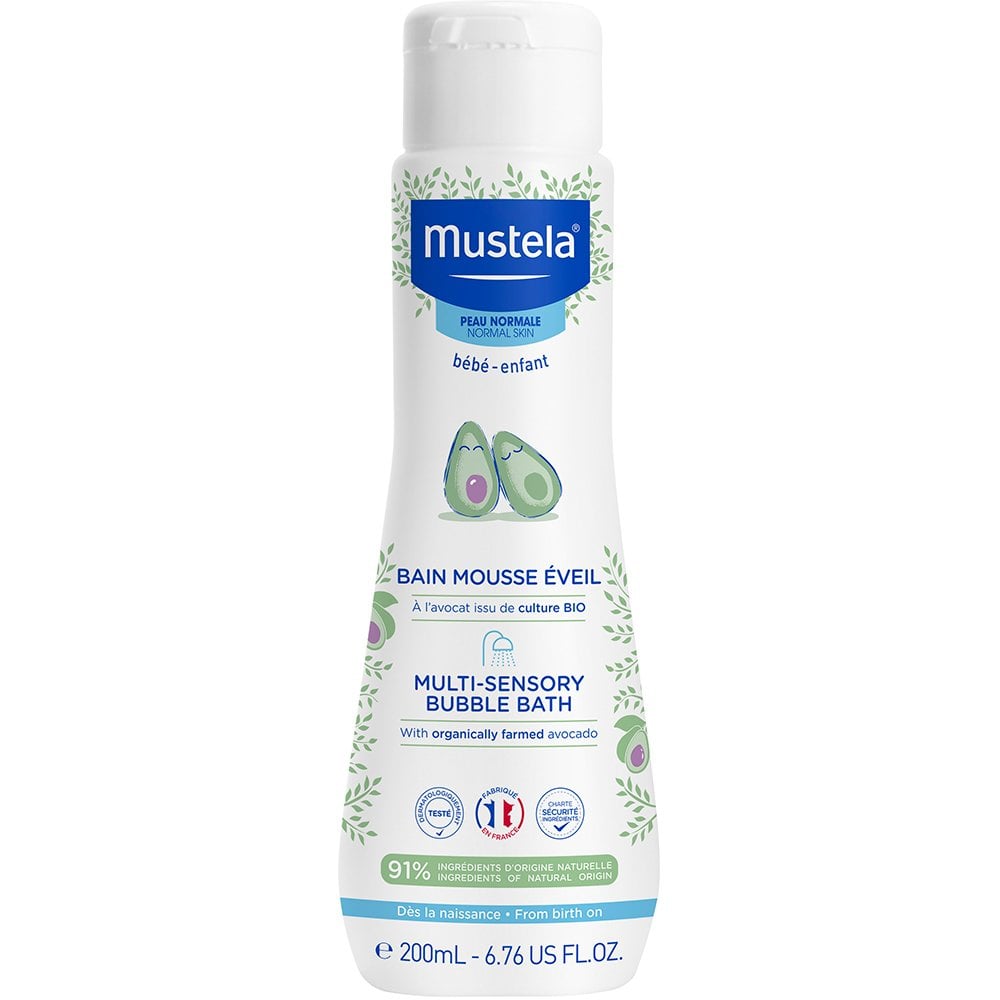 mustela-multi-sensory-bubble-bath-200ml-p20136-42018_image.jpg Mustela Multi-Sensory Bubble Bath 200ml - Image 1